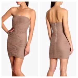 BCBG MaxAzria Malinda Strapless Bodycon Dress 6